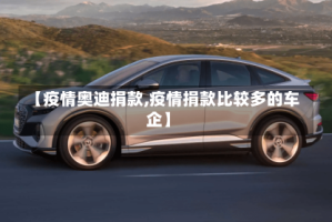 【疫情奥迪捐款,疫情捐款比较多的车企】