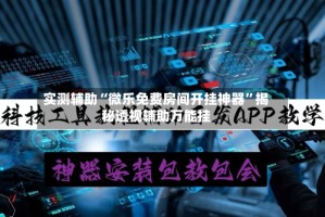 实测辅助“微乐免费房间开挂神器”揭秘透视辅助万能挂