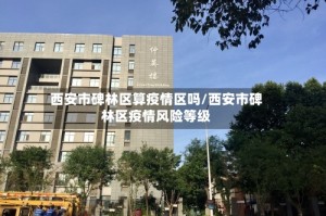 西安市碑林区算疫情区吗/西安市碑林区疫情风险等级