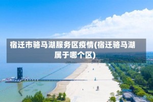 宿迁市骆马湖服务区疫情(宿迁骆马湖属于哪个区)