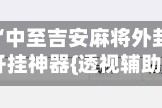 软件分享“中至吉安麻将外卦神器下载安装”开挂神器{透视辅助}全揭秘
