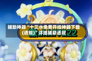 辅助神器“十三水免费开挂神器下载(透视)”详细辅助透视