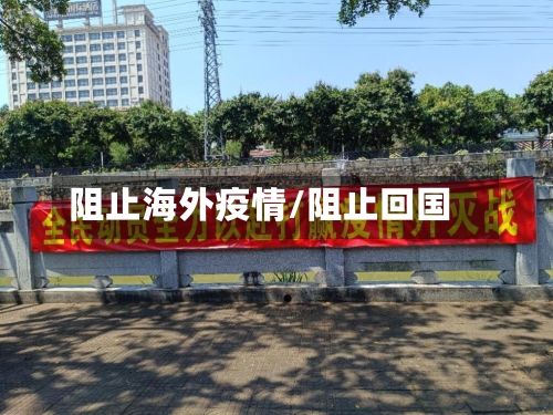 阻止海外疫情/阻止回国-第2张图片