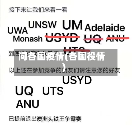 问各国疫情(各国役情)-第2张图片