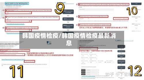 韩国疫情检疫/韩国疫情检疫最新消息-第2张图片
