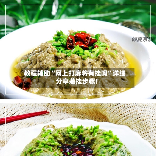 教程辅助“网上打麻将有挂吗”详细分享装挂步骤!-第1张图片