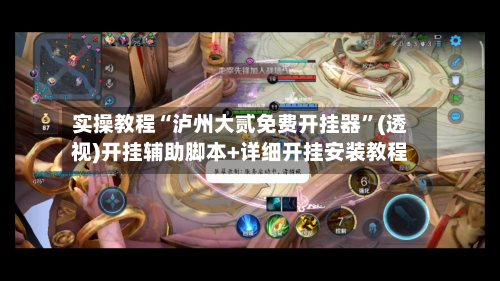 实操教程“泸州大贰免费开挂器”(透视)开挂辅助脚本+详细开挂安装教程-第1张图片