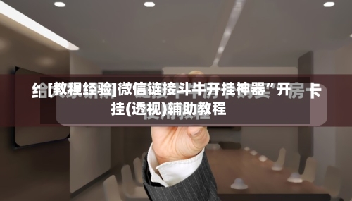 [教程经验]微信链接斗牛开挂神器”开挂(透视)辅助教程-第3张图片