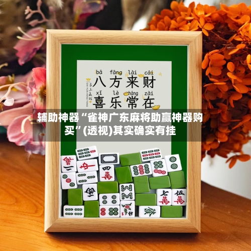 辅助神器“雀神广东麻将助赢神器购买	”(透视)其实确实有挂-第2张图片