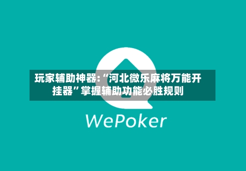 玩家辅助神器:“河北微乐麻将万能开挂器”掌握辅助功能必胜规则-第2张图片