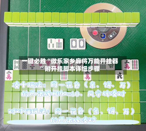 一键必胜“微乐家乡麻将万能开挂器”附开挂脚本详细步骤-第2张图片