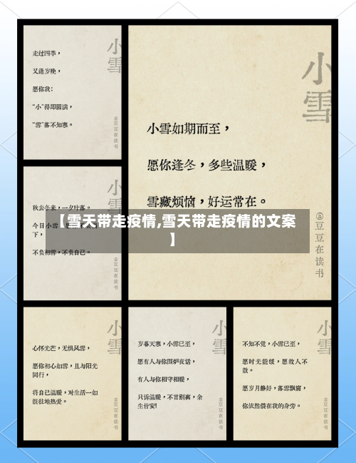 【雪天带走疫情,雪天带走疫情的文案】-第1张图片
