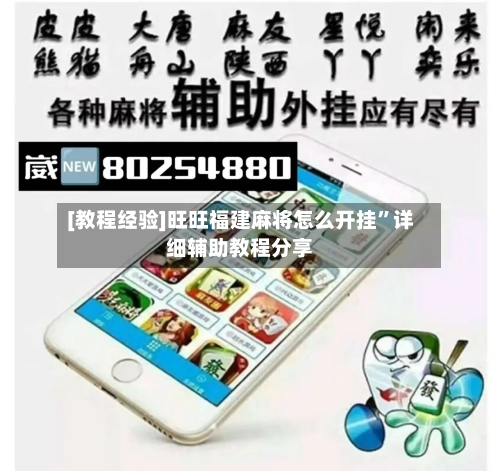 [教程经验]旺旺福建麻将怎么开挂	”详细辅助教程分享-第3张图片