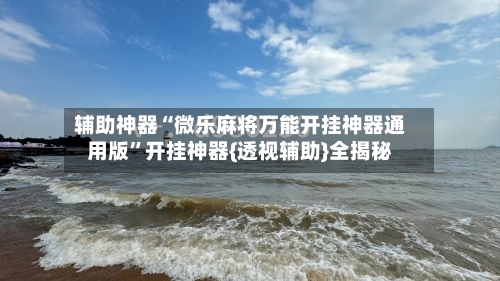 辅助神器“微乐麻将万能开挂神器通用版”开挂神器{透视辅助}全揭秘-第3张图片