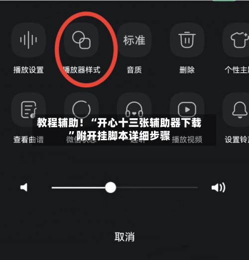 教程辅助！“开心十三张辅助器下载”附开挂脚本详细步骤-第2张图片