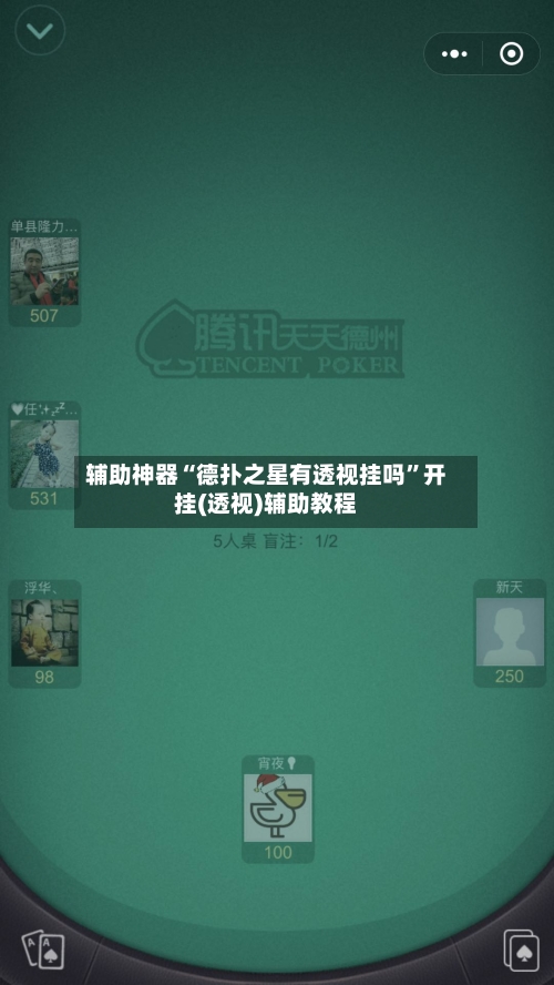 辅助神器“德扑之星有透视挂吗”开挂(透视)辅助教程-第2张图片