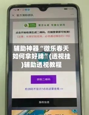 辅助神器“微乐春天如何拿好牌”(透视挂)辅助透视教程-第3张图片