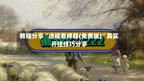 教程分享“透视看牌器(免费版)	”真实开挂技巧分享-第1张图片