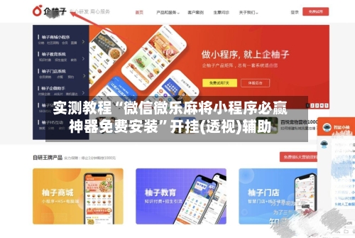 实测教程“微信微乐麻将小程序必赢神器免费安装”开挂(透视)辅助-第2张图片