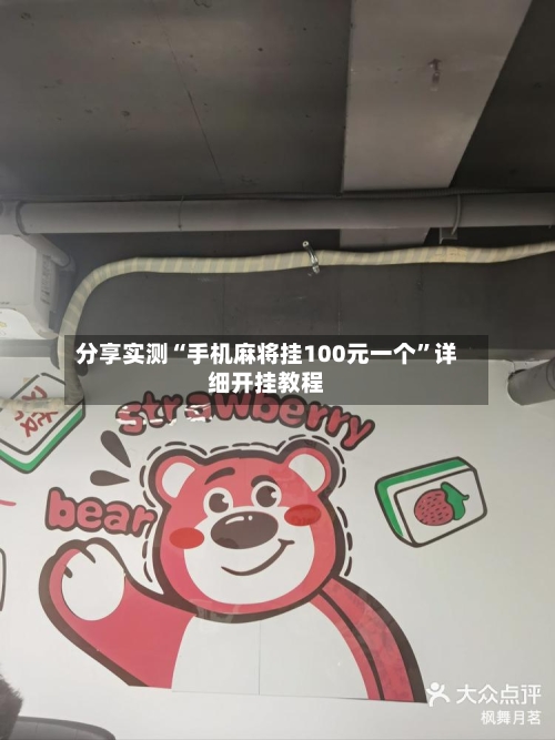 分享实测“手机麻将挂100元一个”详细开挂教程-第1张图片