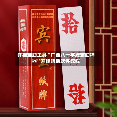 开挂辅助工具“广西八一字牌辅助神器”开挂辅助软件教程-第2张图片