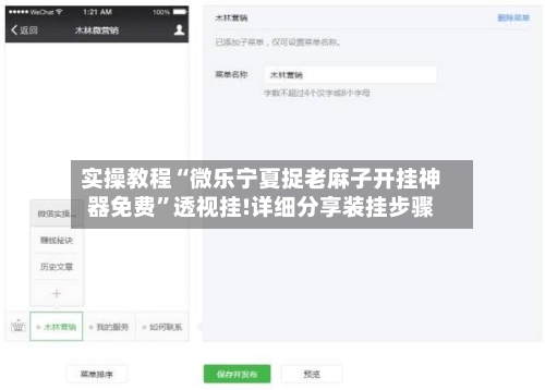实操教程“微乐宁夏捉老麻子开挂神器免费”透视挂!详细分享装挂步骤-第1张图片