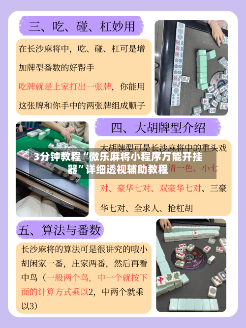 3分钟教程“微乐麻将小程序万能开挂器”详细透视辅助教程-第1张图片