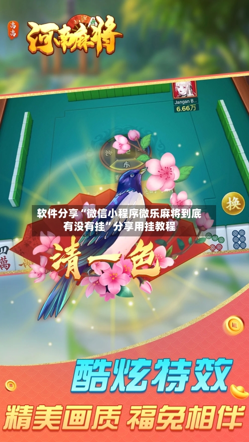 软件分享“微信小程序微乐麻将到底有没有挂”分享用挂教程-第3张图片