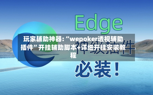 玩家辅助神器:“wepoker透视辅助插件”开挂辅助脚本+详细开挂安装教程-第2张图片