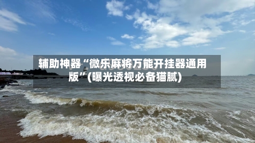 辅助神器“微乐麻将万能开挂器通用版	”(曝光透视必备猫腻)-第1张图片