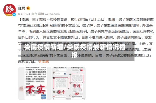 娄底疫情新增/娄底疫情最新情况播报-第2张图片