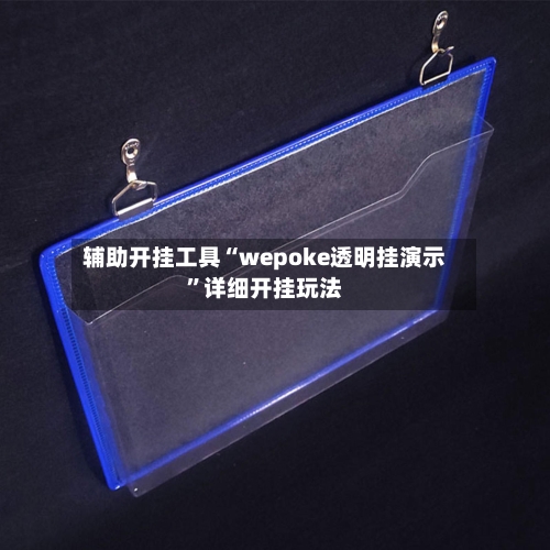 辅助开挂工具“wepoke透明挂演示”详细开挂玩法-第1张图片