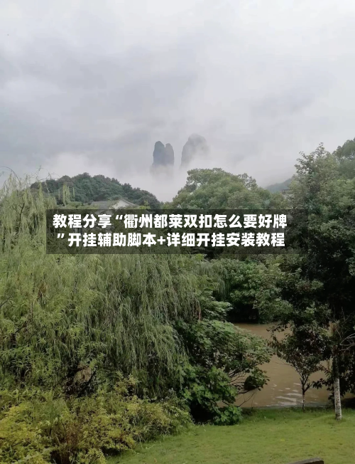 教程分享“衢州都莱双扣怎么要好牌	”开挂辅助脚本+详细开挂安装教程-第1张图片