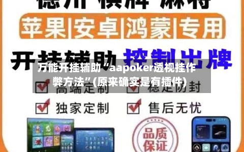 万能开挂辅助“aapoker透视挂作弊方法”(原来确实是有插件)-第2张图片