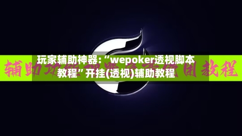 玩家辅助神器:“wepoker透视脚本教程”开挂(透视)辅助教程-第1张图片