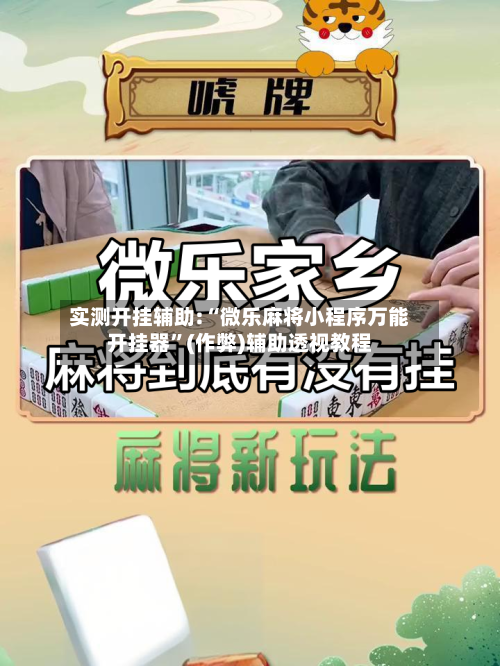 实测开挂辅助:“微乐麻将小程序万能开挂器	”(作弊)辅助透视教程-第1张图片