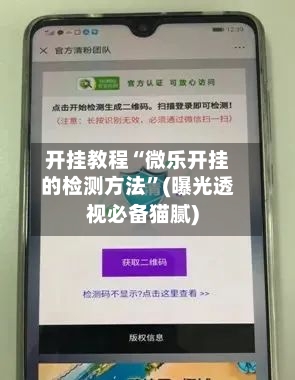 开挂教程“微乐开挂的检测方法	”(曝光透视必备猫腻)-第2张图片