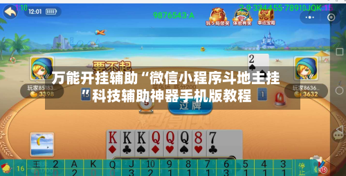 万能开挂辅助“微信小程序斗地主挂”科技辅助神器手机版教程-第2张图片