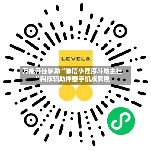 万能开挂辅助“微信小程序斗地主挂”科技辅助神器手机版教程-第1张图片