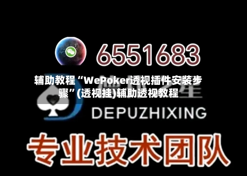 辅助教程“WePoker透视插件安装步骤	”(透视挂)辅助透视教程-第1张图片