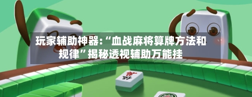 玩家辅助神器:“血战麻将算牌方法和规律”揭秘透视辅助万能挂-第2张图片