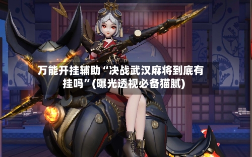 万能开挂辅助“决战武汉麻将到底有挂吗”(曝光透视必备猫腻)-第3张图片