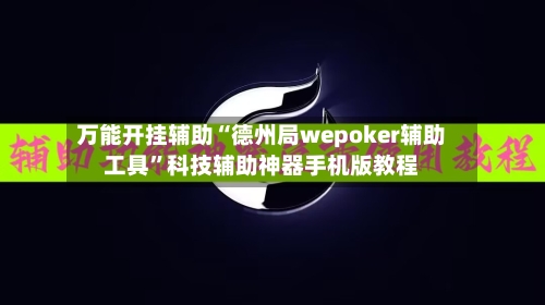 万能开挂辅助“德州局wepoker辅助工具”科技辅助神器手机版教程-第3张图片