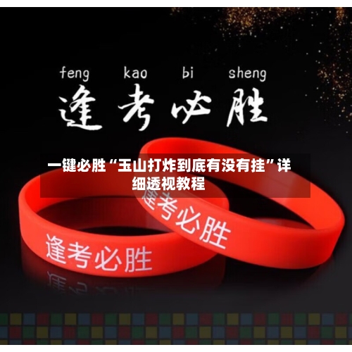 一键必胜“玉山打炸到底有没有挂	”详细透视教程-第1张图片