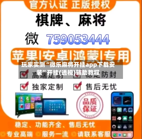 玩家实测“微乐麻将开挂app下载安装”开挂(透视)辅助教程-第3张图片