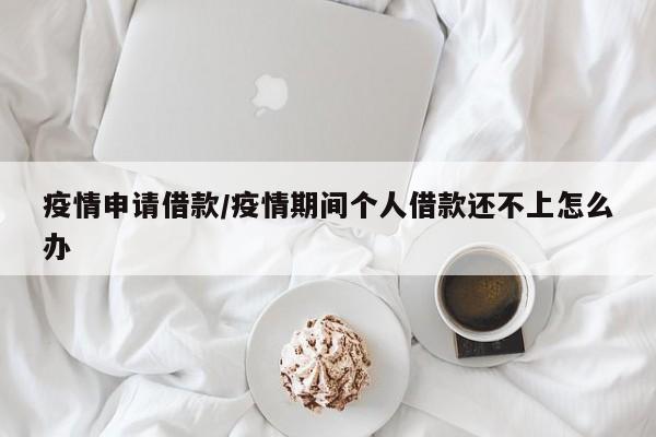 疫情申请借款/疫情期间个人借款还不上怎么办